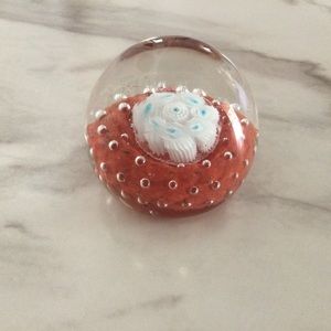 Small Vintage Paperweight